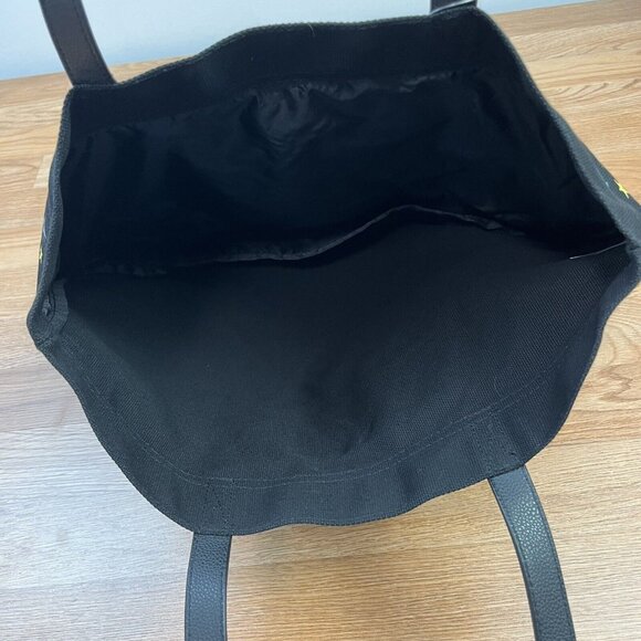 Walt Disney World Parks Halloween Mickey Sequin Pumpkin Canvas Tote Bag NEW - Picture 8 of 8